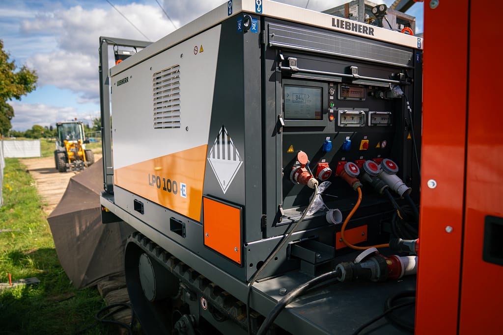 Liebherr participe à un projet pionnier pour un avenir sans carbone : le chantier Hyperlink,