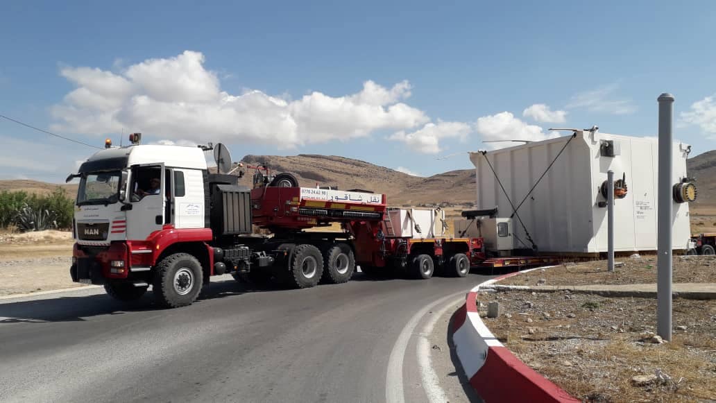 Un colis de 7m de large sur 1350 kilomètres en Algérie