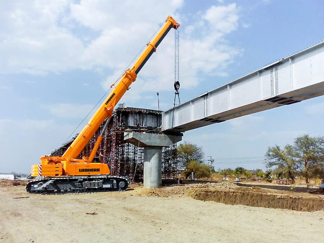 Liebherr livre sa première LTR 1220 en Inde