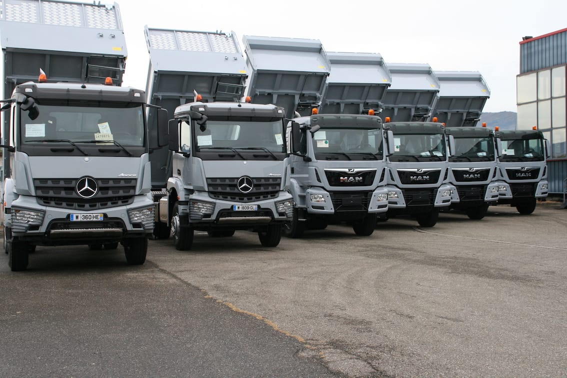 Six nouvelles Bennes Vincent pour B2T