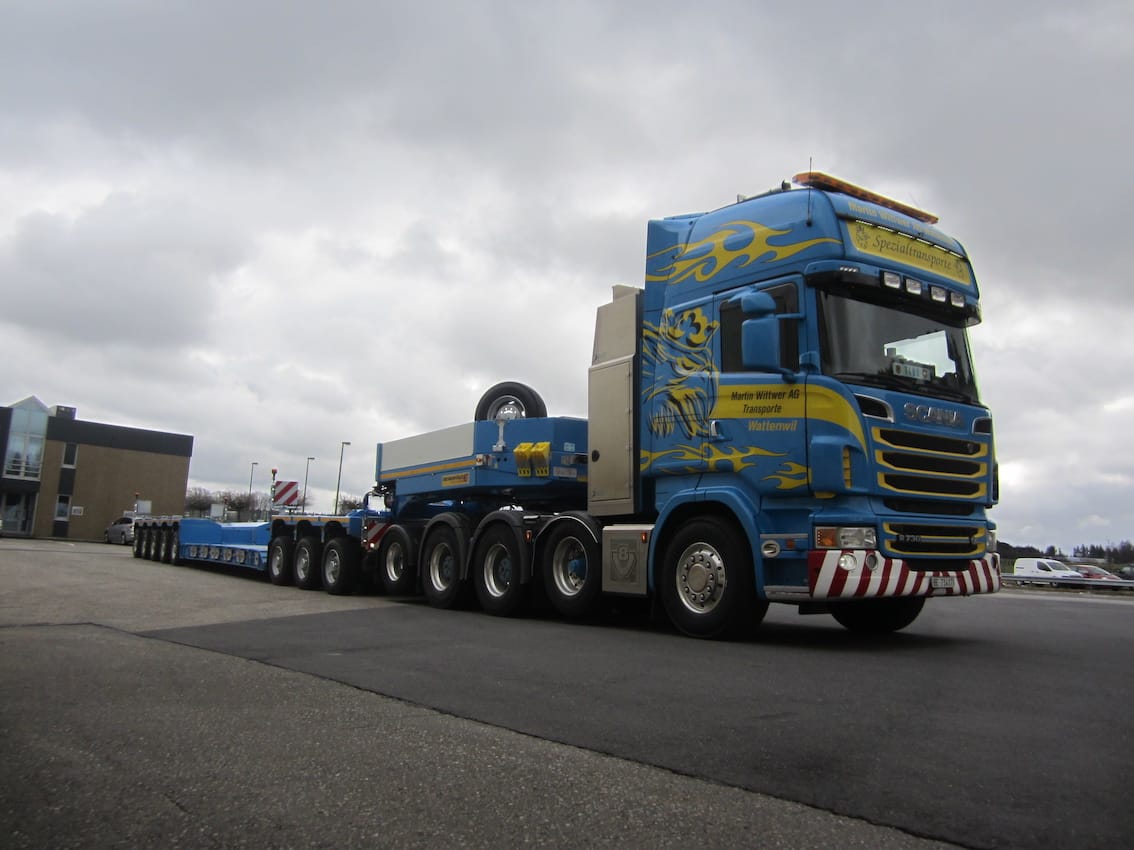 En Suisse, une nouvelle 3+5 Faymonville pour Martin Wittwer AG