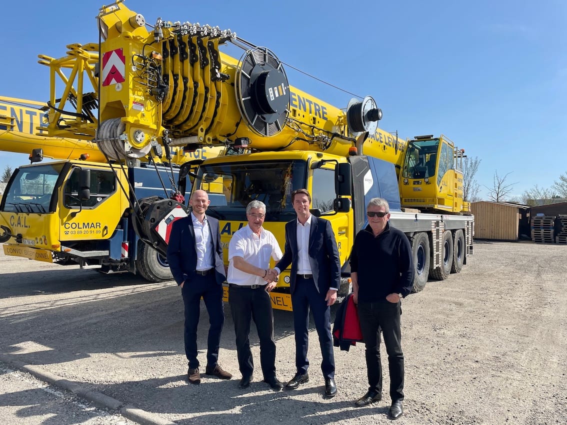 Centre-Alsace Levage intègre le groupe Mediaco