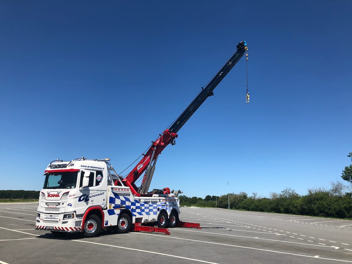 Un Scania 730 ch pour le dépannage