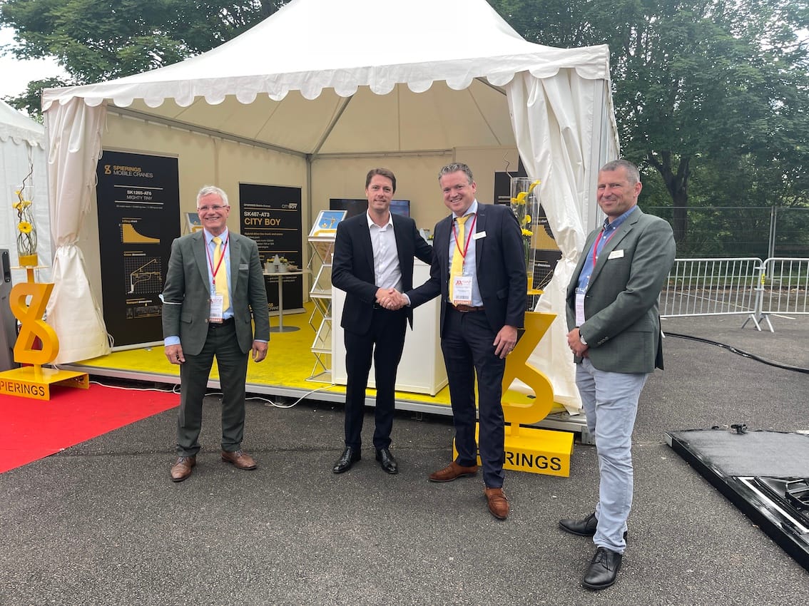 Aux JDL, Mediaco commande trois nouvelles grues Spierings