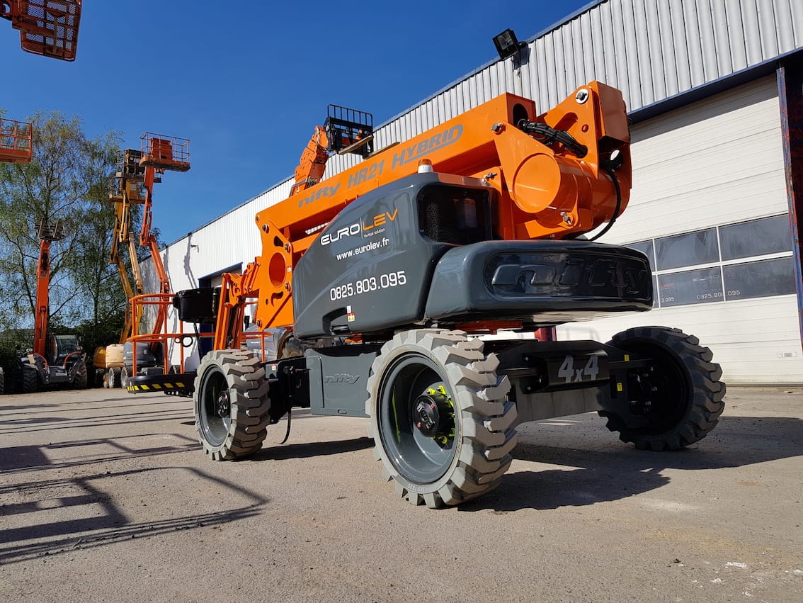 Plusieurs nacelles hybrides Niftylift pour Eurolev