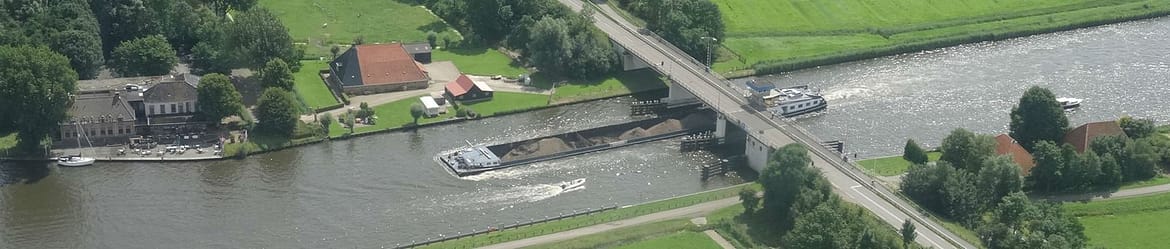 Spie entretient une voie navigable aux Pays-Bas