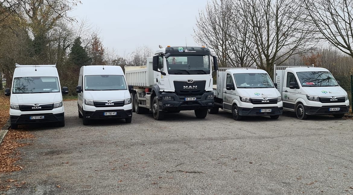 Maia Aménagement s’appuie sur une flotte MAN