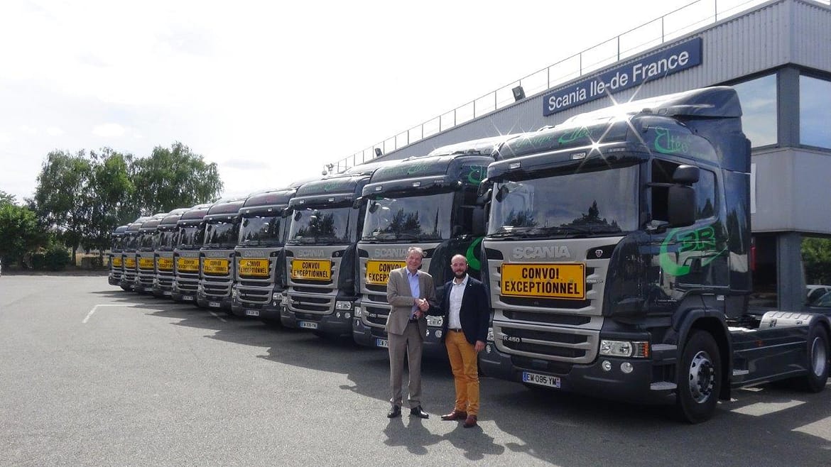 Eltéo enrichit son parc de 10 tracteurs Scania