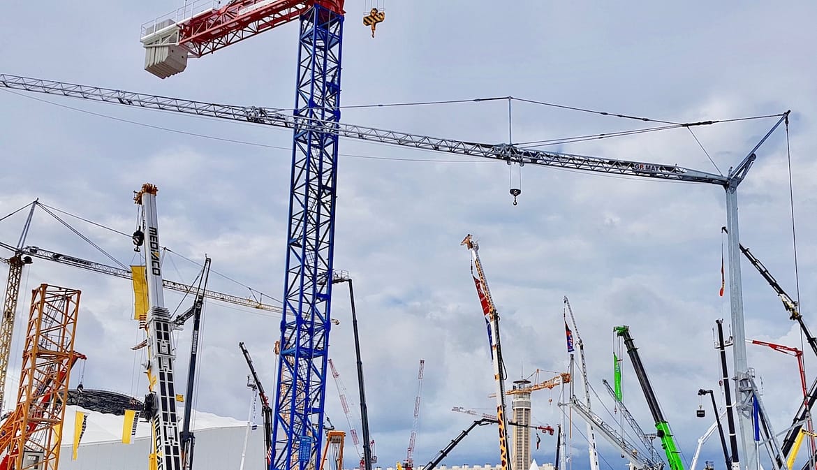 Toutes les grues à tour aux JDL à Beaune !