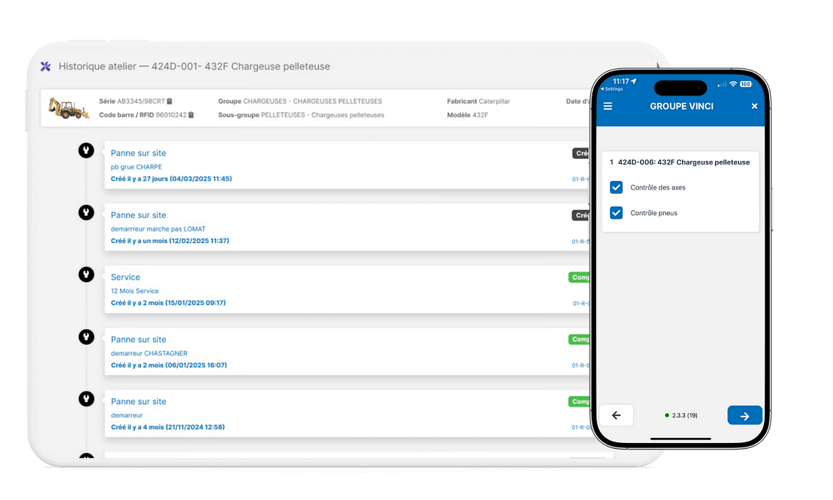 MCS Rental Software facilite la maintenance pour les loueurs
