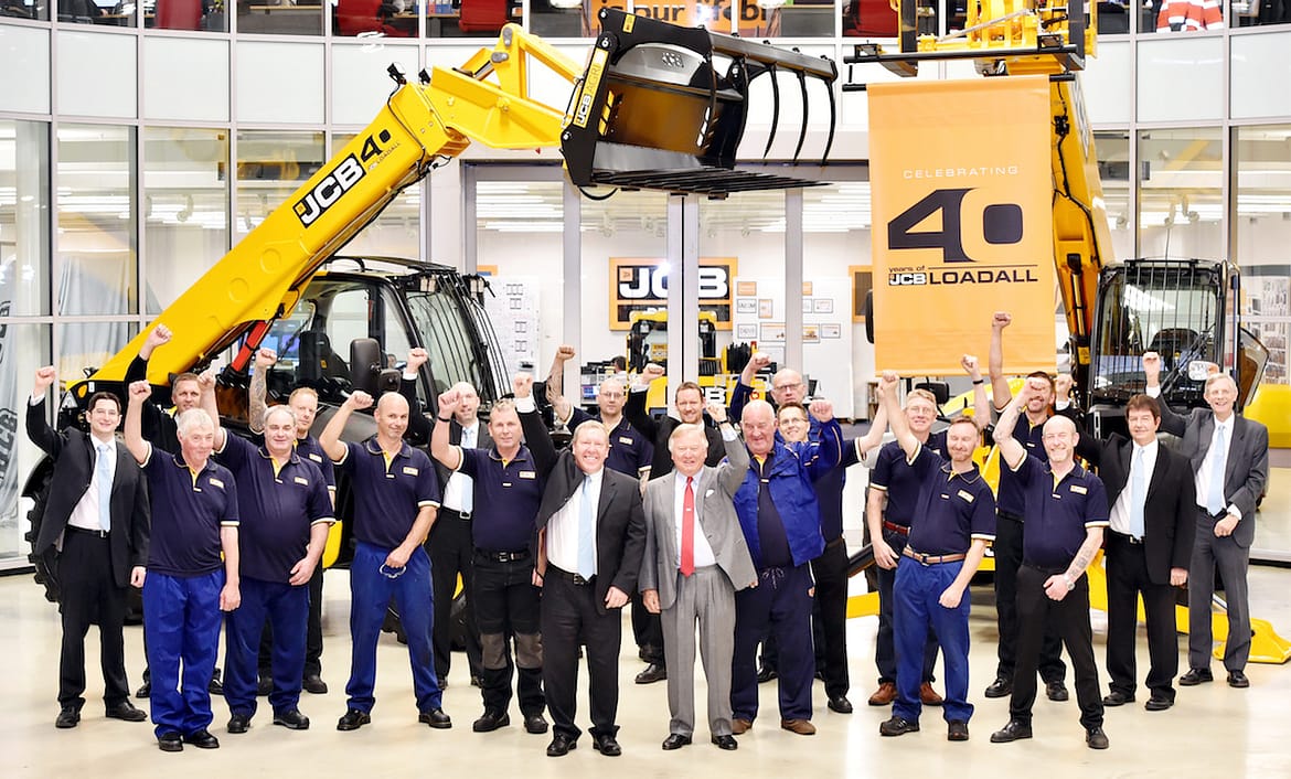 40 ans pour le Telescopic de JCB !