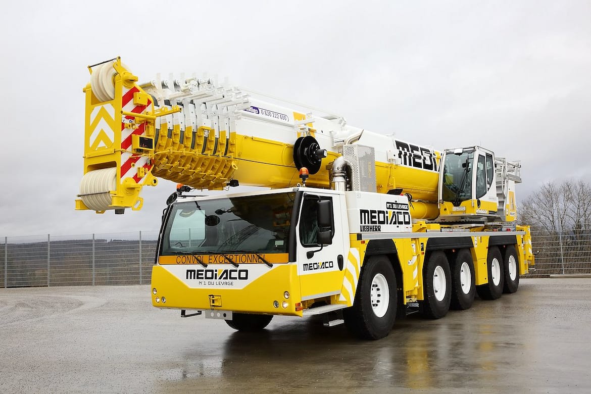 Nouvelles grues chez Mediaco
