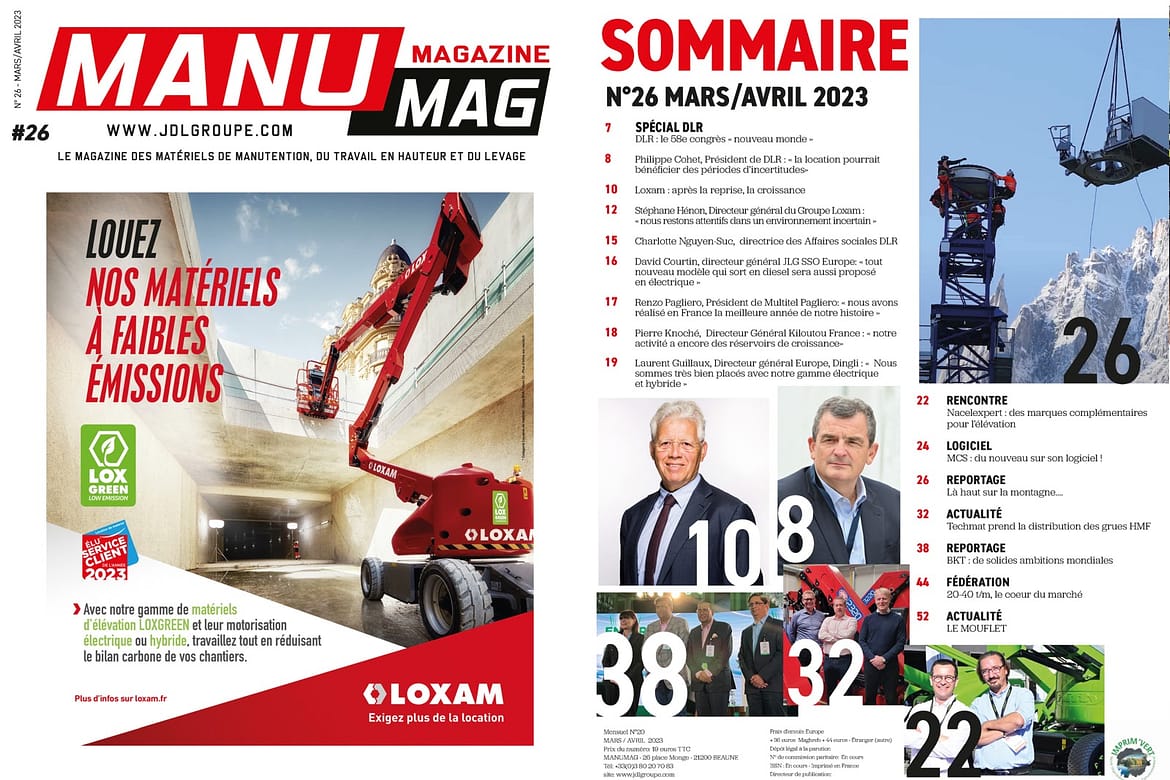 DÉCOUVREZ LA DERNIÈRE ÉDITION DE MANUMAG N°26 SPÉCIAL DLR