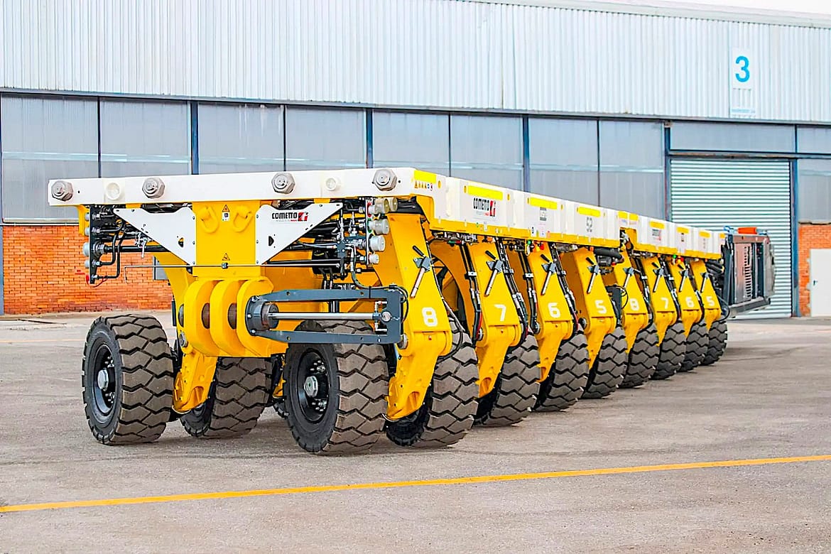 Nouvelle division SPMT pour Mediaco Heavy Lift