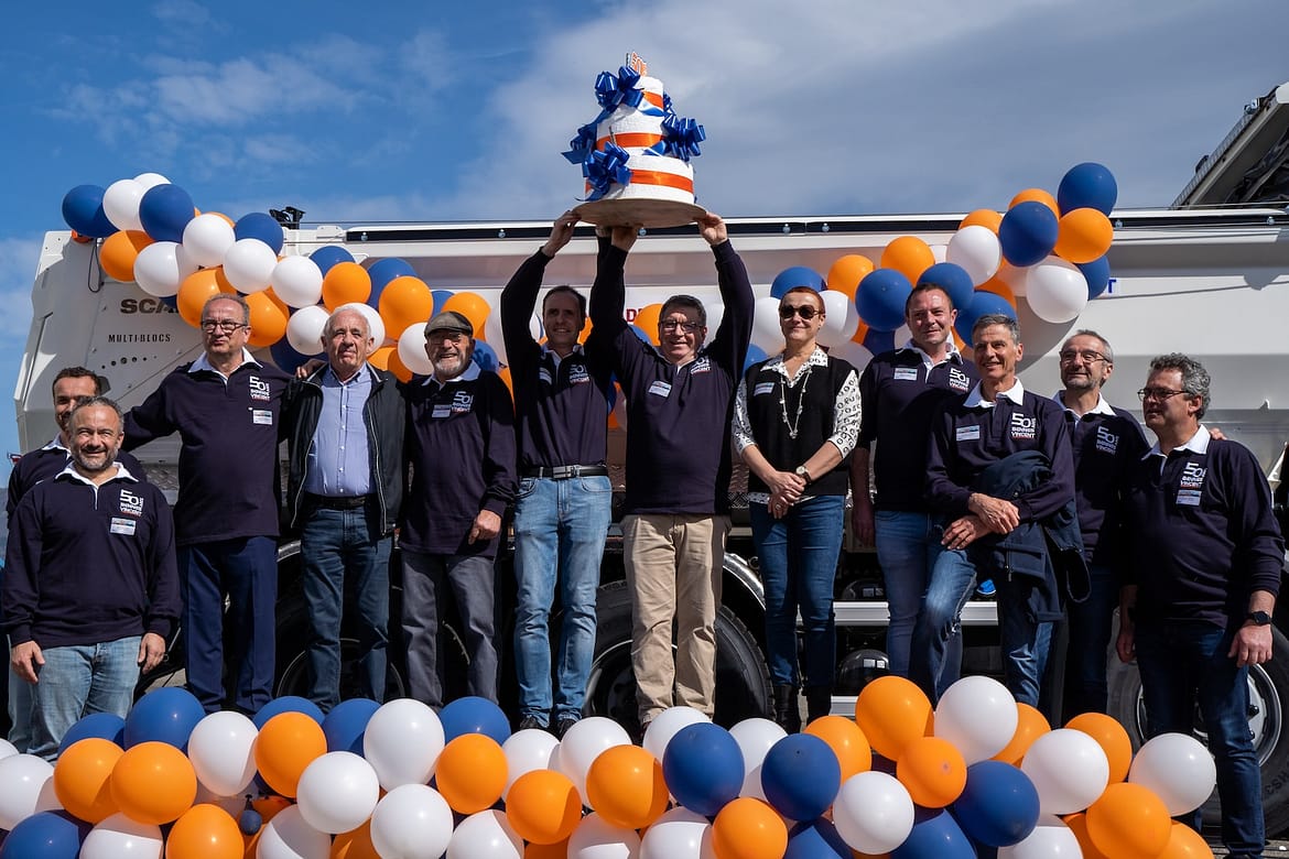 50 ans pour les Bennes Vincent 