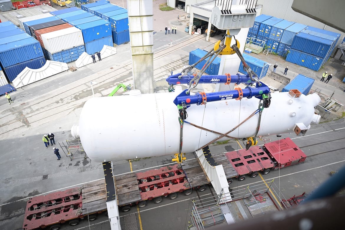 Solution « Rip-and-Ship » : démantèlement nucléaire en Allemagne pour Mammoet et Framatome