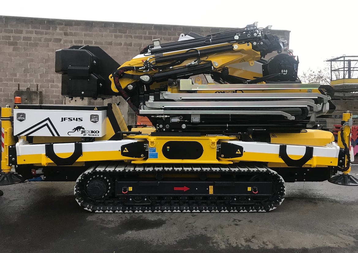 Deux nouvelles minigrues Jekko pour Mediaco