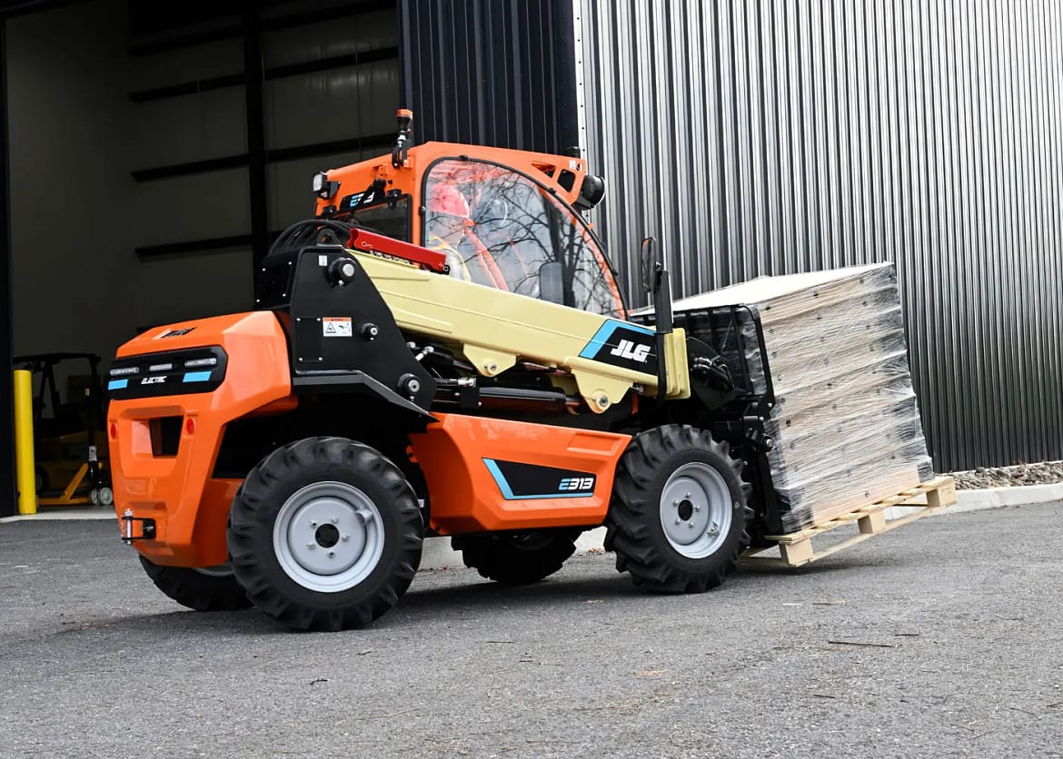 JLG E313 :  Prenez le contrôle, sans bruit, sans fumée, sans limites