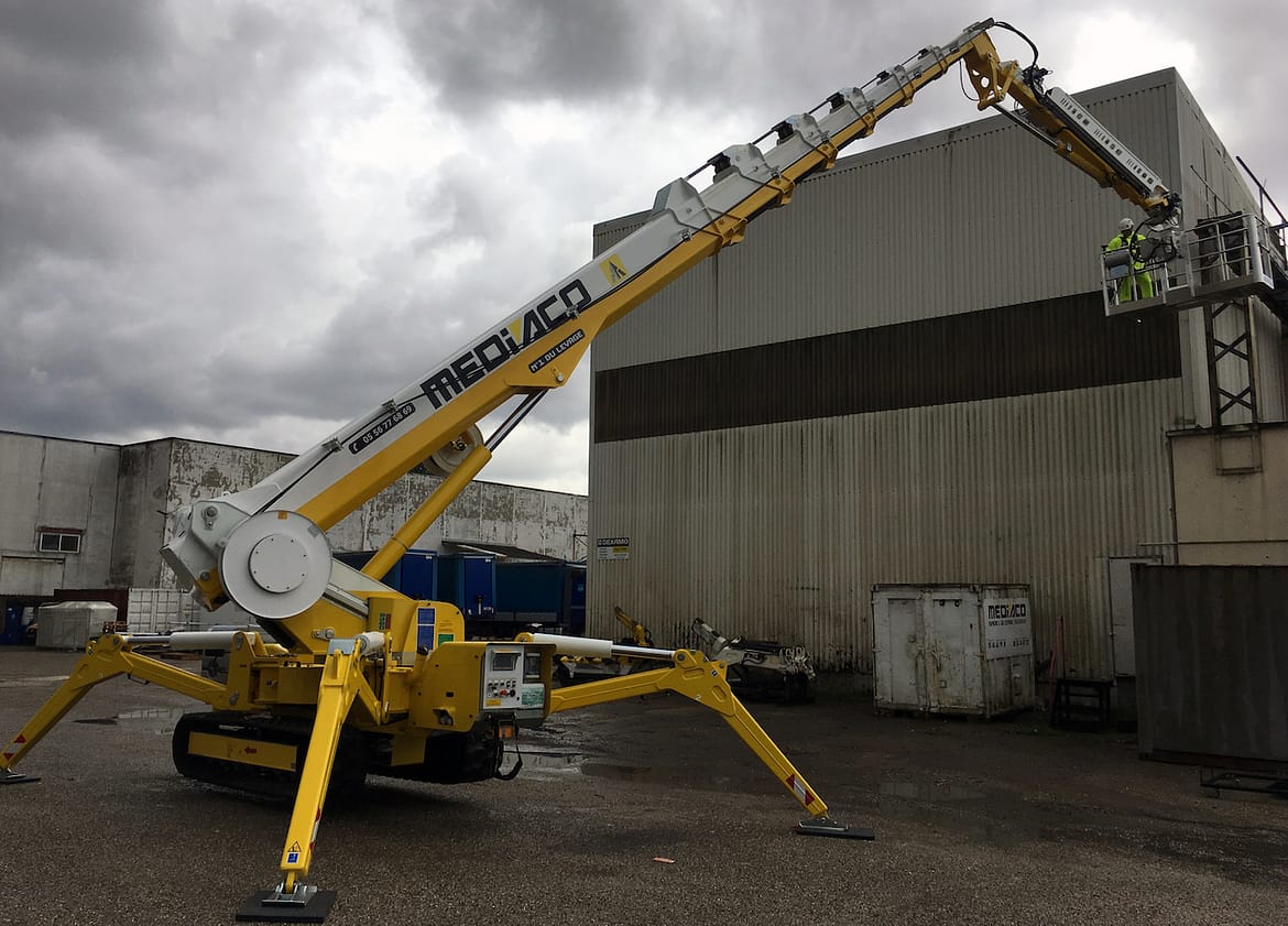 Palazzani livre une nacelle de 52 m à Mediaco