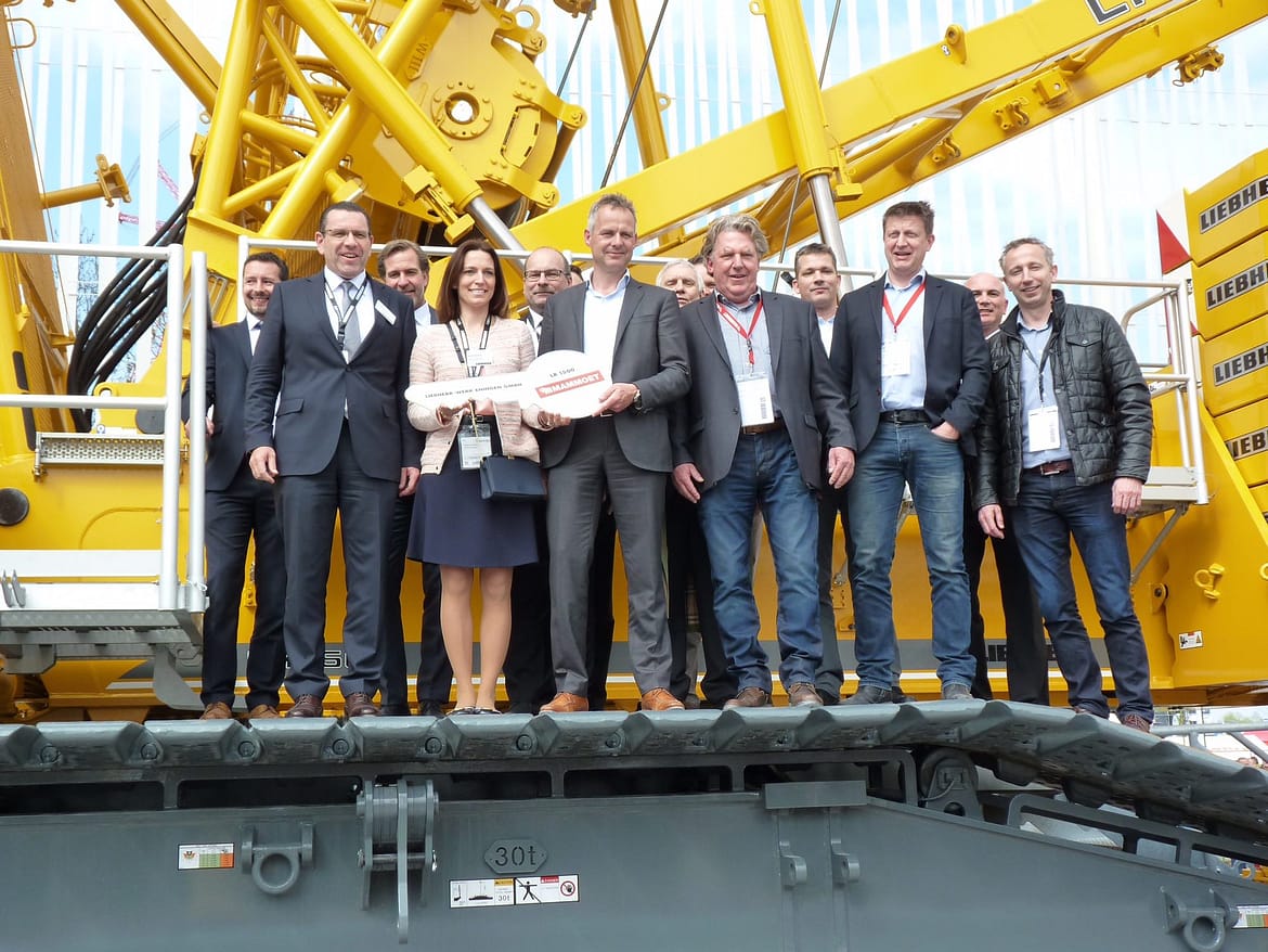 Liebherr : déjà une vingtaine de LR1500 en commande !