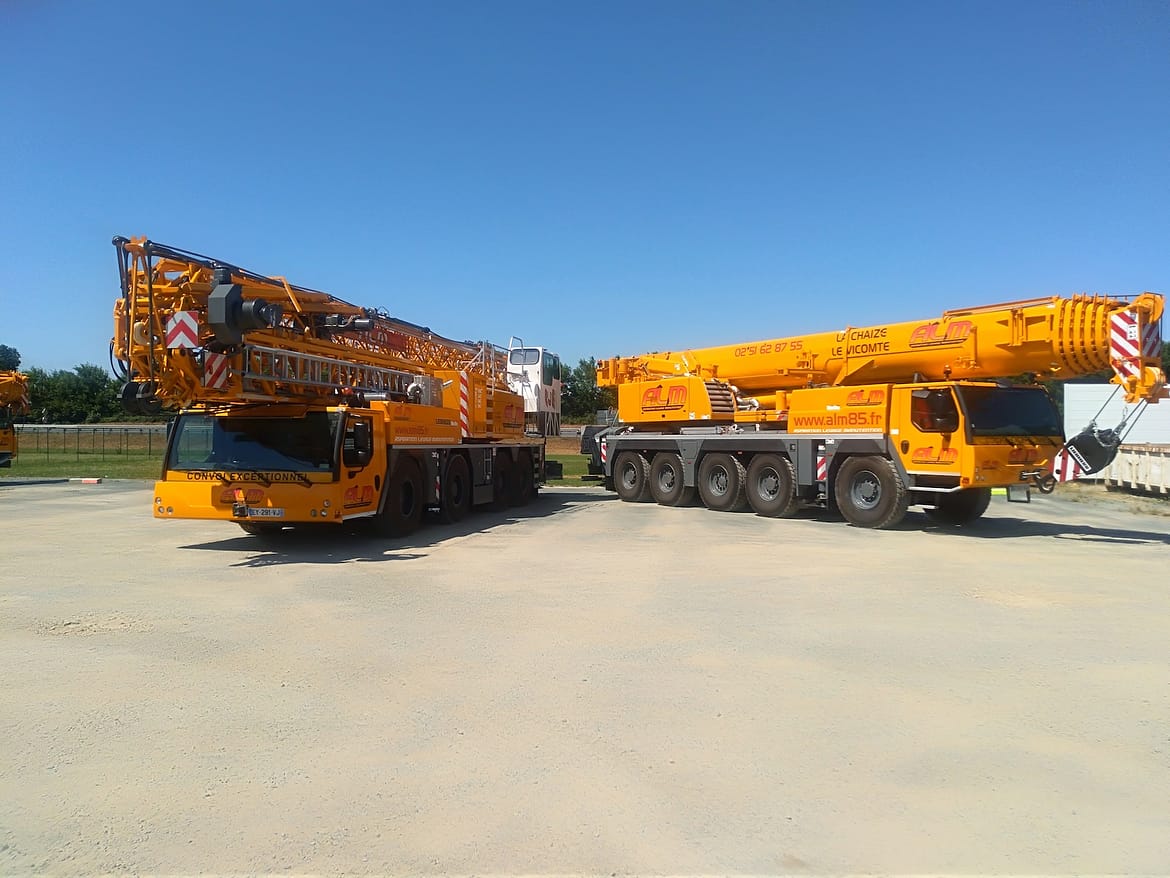 Aspiration Levage Manutention renouvelle sa grue MK88