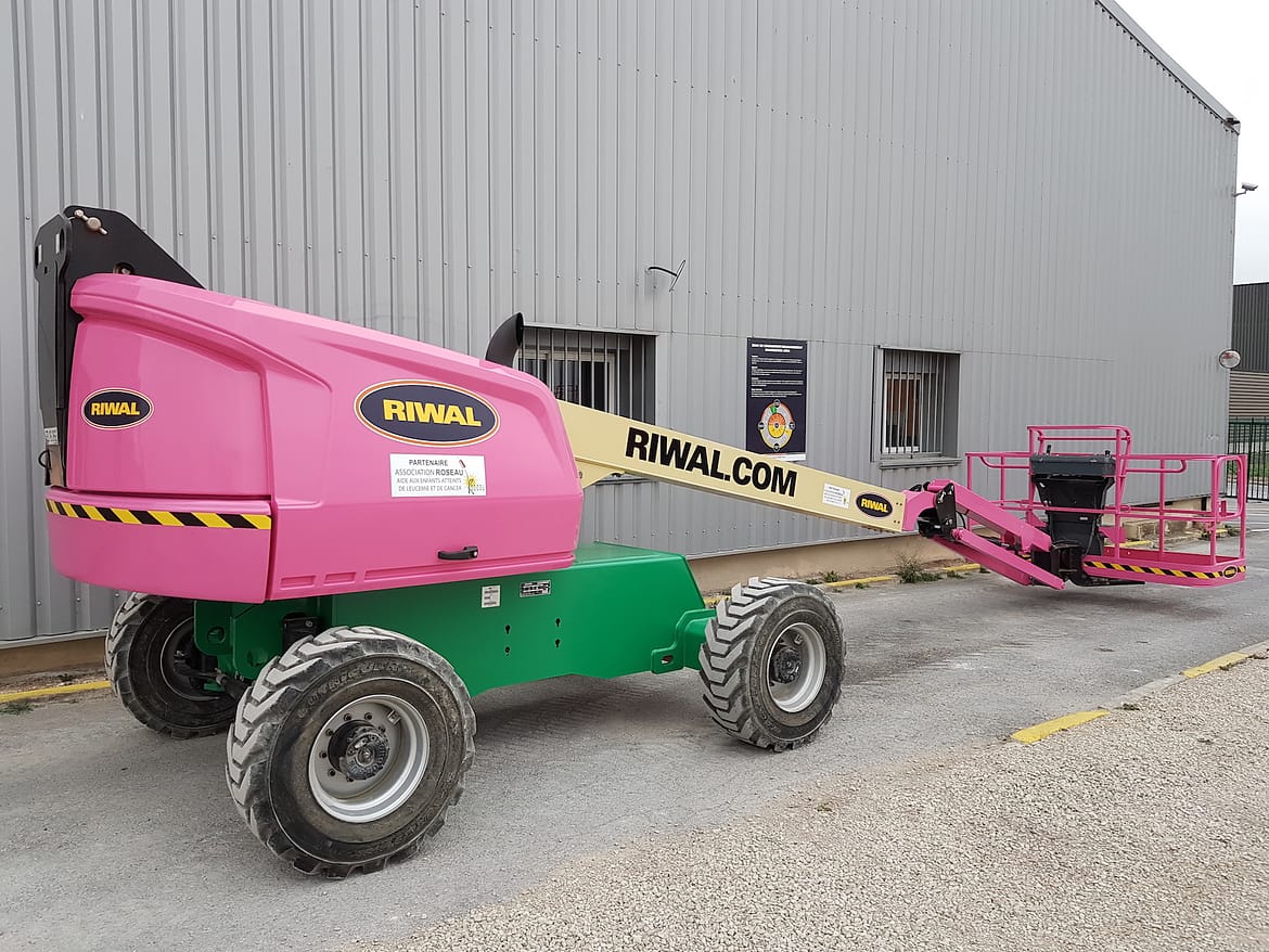 Riwal France se mobilise avec l’association Roseau, pour les enfants malades