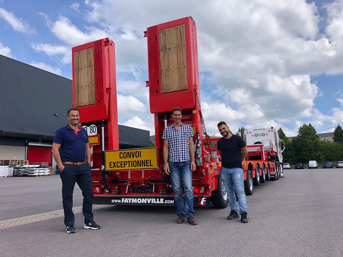 Une nouvelle 6 essieux pour les Transports Trames