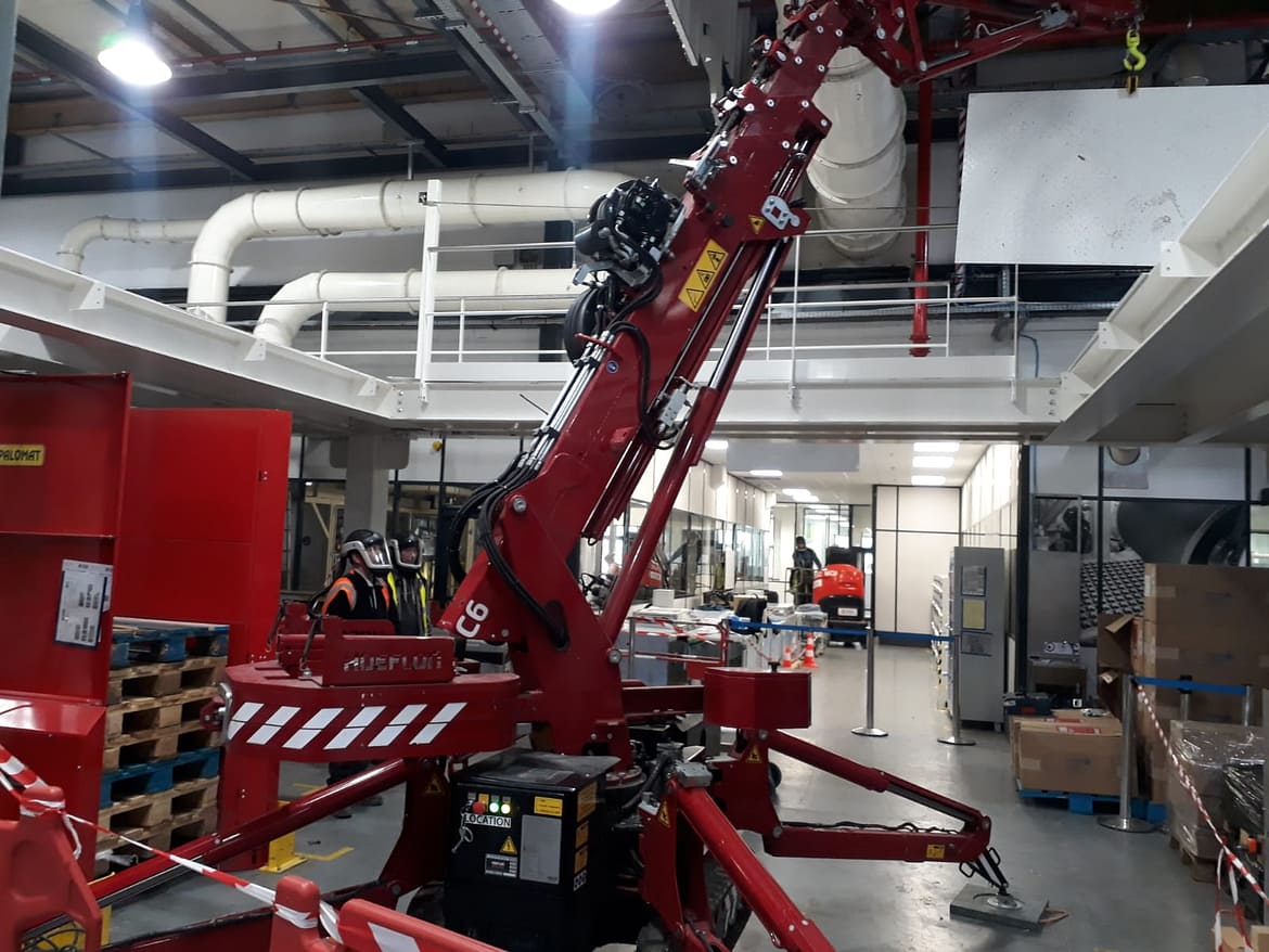 Les nouvelles mini-grues Hoeflon aux JDL