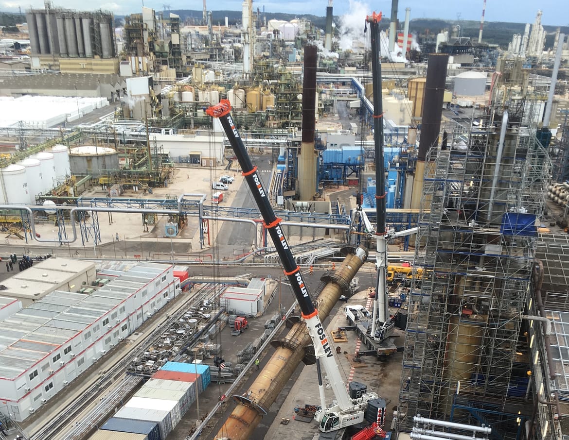 Une 350 tonnes pour Foselev