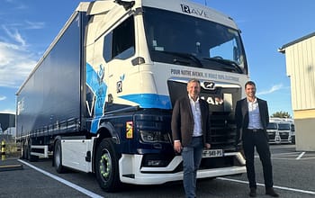 Le groupe Rave réceptionne 4 camions électriques MAN eTGX pour la logistique d’Airbus