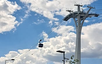 The Teleo cable car at Toulouse in France 155311