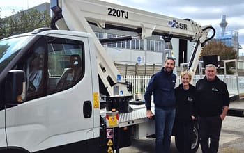 GSR SPA, spécialisé dans les nacelles élévatrices sur camion, étend sa présence en Belgique via un partenariat avec Lauwereys Bvba