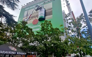 Multitel MJ 420 et MJ 320 à l’œuvre sur l’installation Tanqueray à Milan