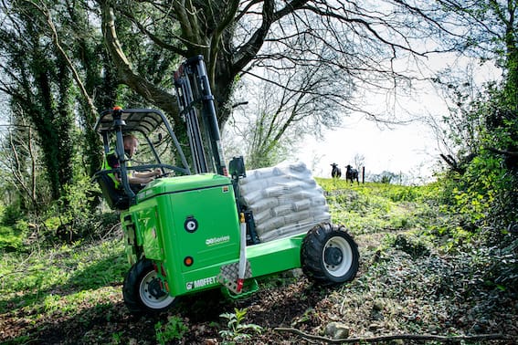 Un 3e chariot embarqué électrique dans la gamme Hiab