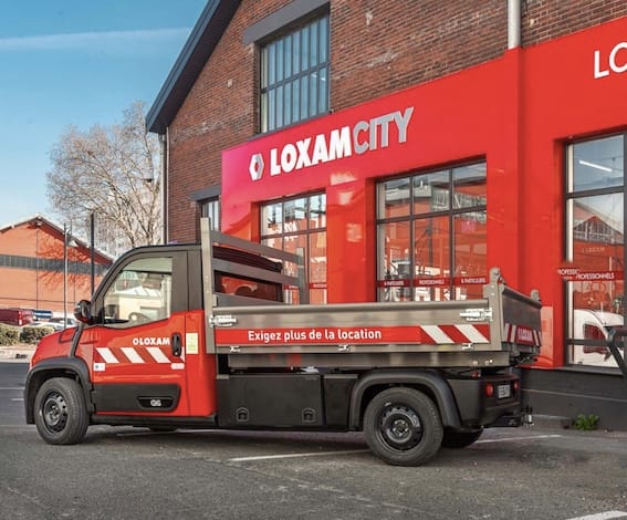 Un utilitaire 100% électrique chez Loxam
