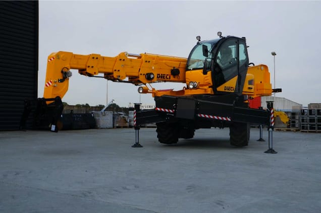 Dieci renouvelle son chariot rotatif de 25 m