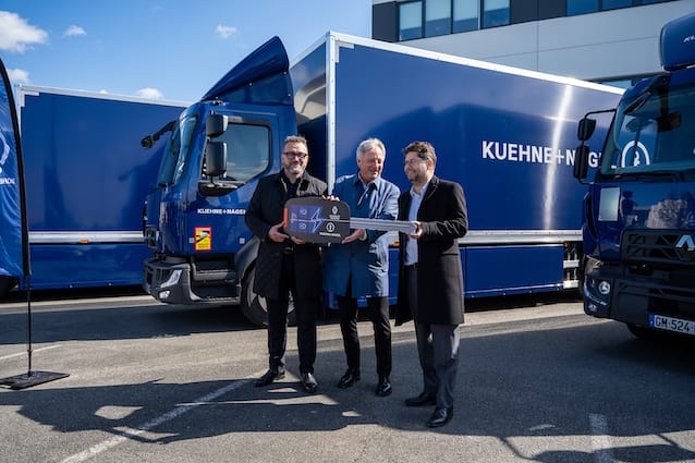 Kuehne+Nagel livré de ses 23 premiers Renault électriques