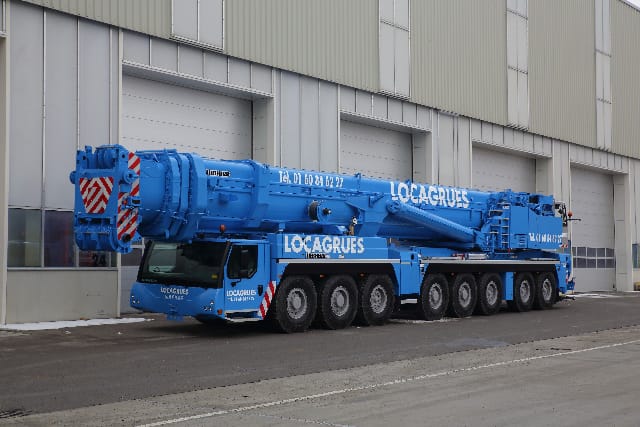 Locagrues reçoit sa nouvelle 500 tonnes