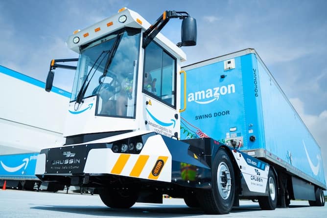 Gaussin démarre les livraisons de ses véhicules Full Elec à Amazon