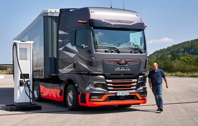 MAN démarre la commercialisation de ses camions électriques