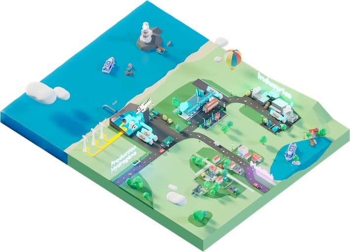 Hydrogène: 7 premiers projets d’Ecosystèmes territoriaux retenus