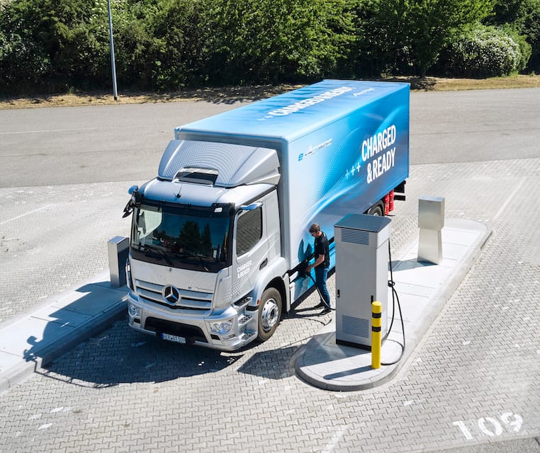 Camions électriques : des immatriculations multipliées par 3 en 2023!