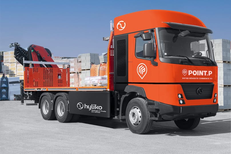 Point.P va tester les camions hydrogène avec Hyliko