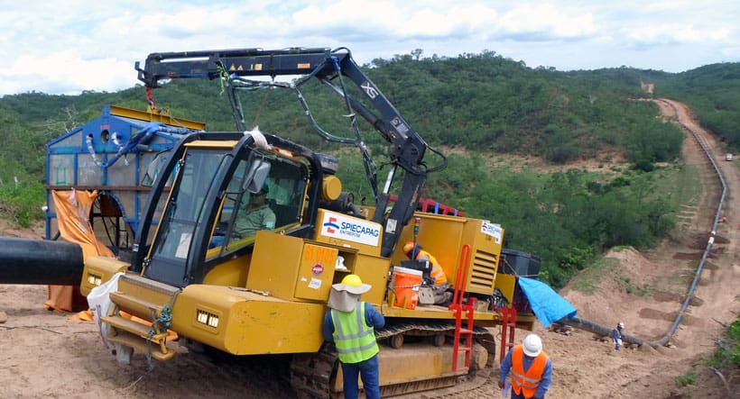 Vinci remporte trois lots de gazoduc