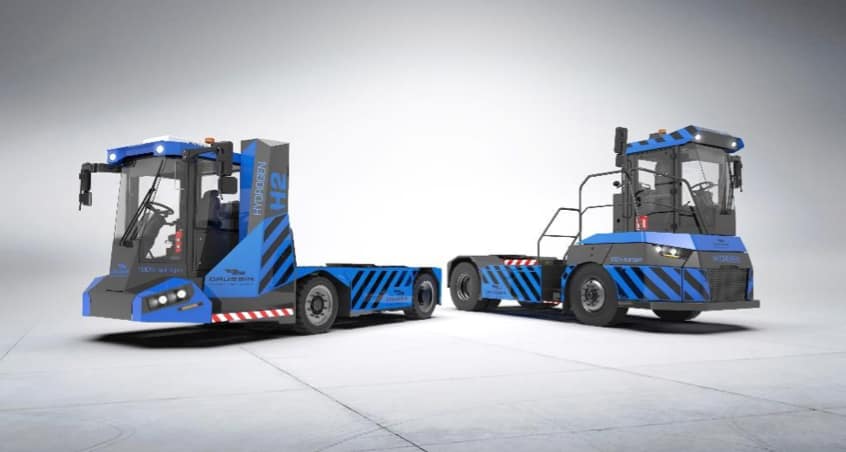 Gaussin présente deux nouveaux tracteurs à hydrogène