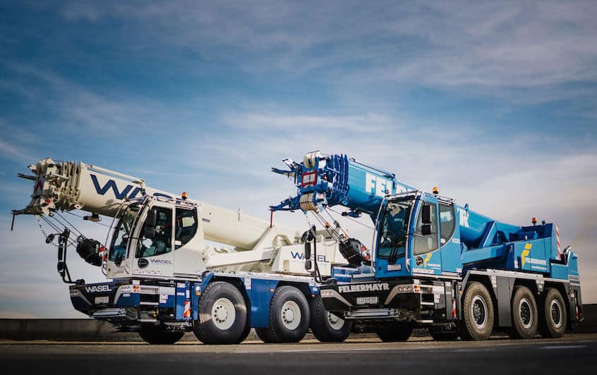 Liebherr équipe la LTC 1050-3.1 d’un télescope à déploiement par câbles