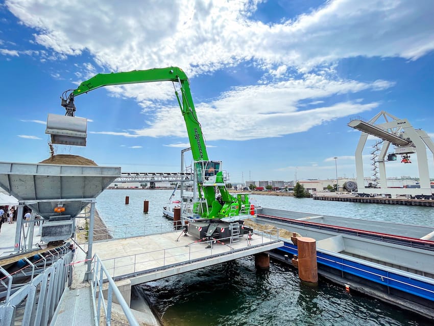 Avec Sennebogen, le groupe Pradier passe à l’économie circulaire 