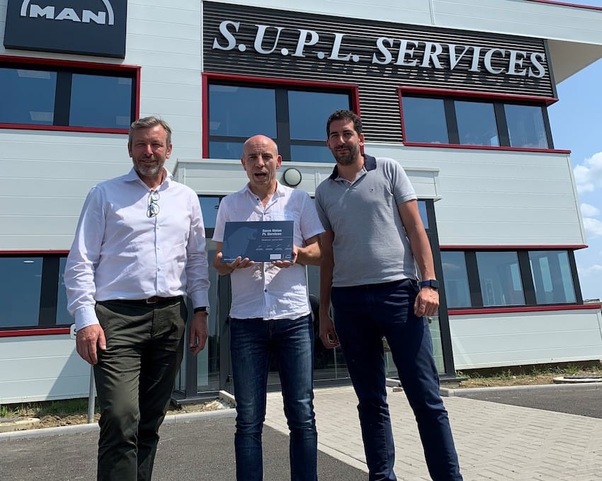 MAN inaugure le nouveau garage Sarre-Union Poids-lourds