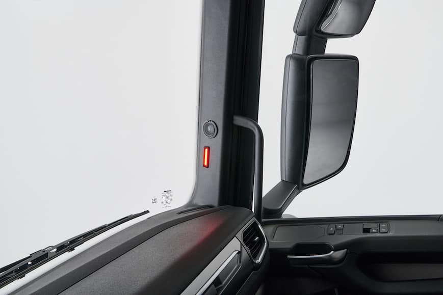 Les nouveaux systèmes de détection latérale des camions Scania