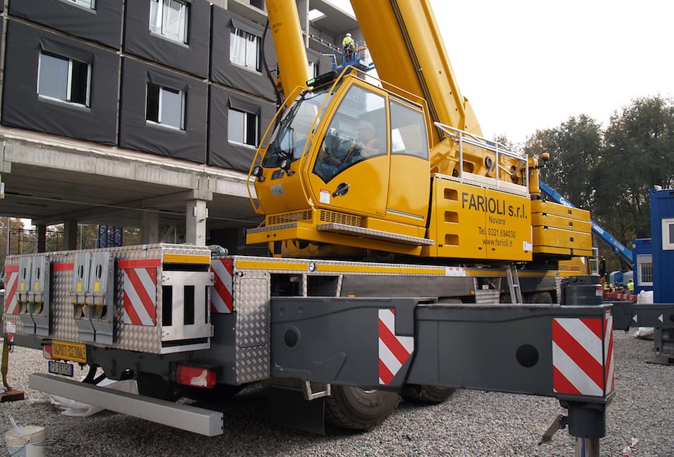 Farioli acquiert sa première grue Grove, une GMK5200-1